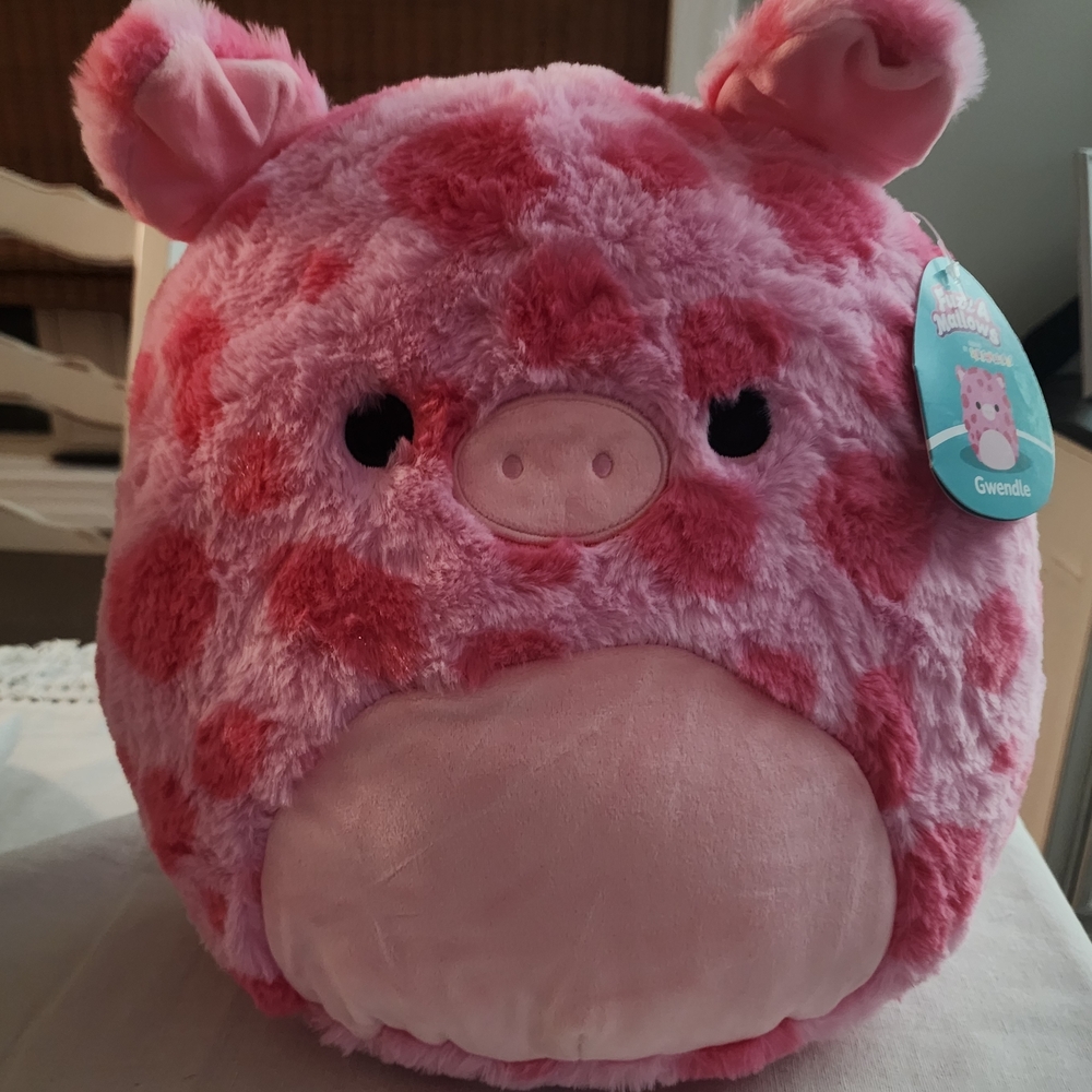 Squishmallows Pink Pig Stuffed Animal